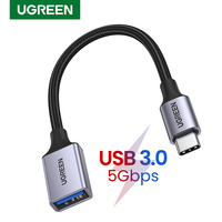UGREEN USB C na USB 3.0 OTG Adapter USB type-c OTG złącze kabla danych do Samsung galaxy 10 MacBook Pro 2019 USB C Adapter 1